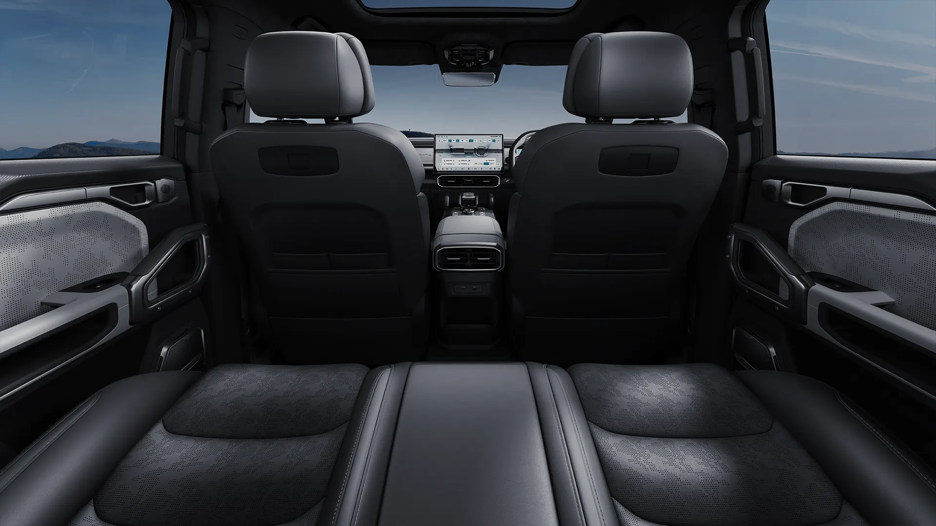 Jetour T2 i-DM — Rear Cabin